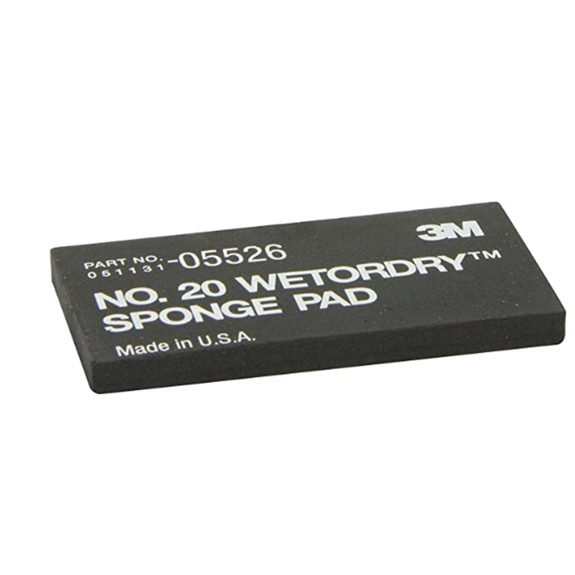 3M Wetordry Sponge Pad — Firm Hand Sanding, American Made, Model# MMM5526